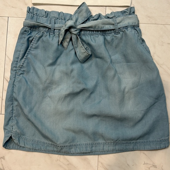 Denim like Skirt - Picture 2 of 2
